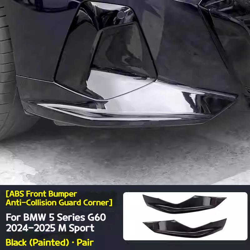 

For BMW3 5 series i3 G20 G60 2023-2025 Front bumper corner protection trim front lip front bumper impact bar exterior component A1 G60 24-26