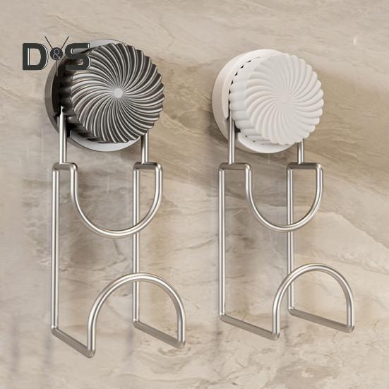 1/2 stk Sugekoppkroker Robust konstruksjon Enkel installasjon Veggfeste Baderomsdusjkroker Bassengoppbevaringsstativer