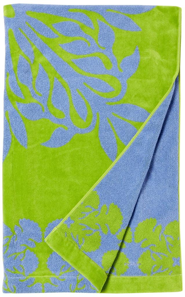 Cathy Mum Island Style Half Blanket, Hawaiian Quilt Pattern, Lokahi Series, 86104524, Women's, 86104524F, Heliconia Green, Approx. 90cm W X 140cm H