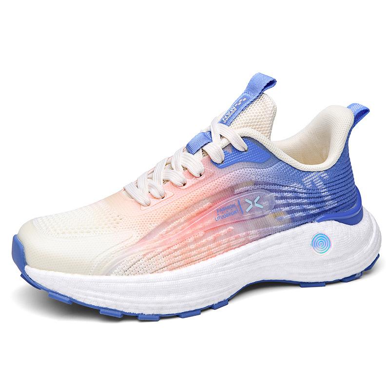 Running Shoes 2025 Summer New Breathable Mesh Casual Shoes Soft Sole Light Shock Absorption Versatile Couple Sports Shoes