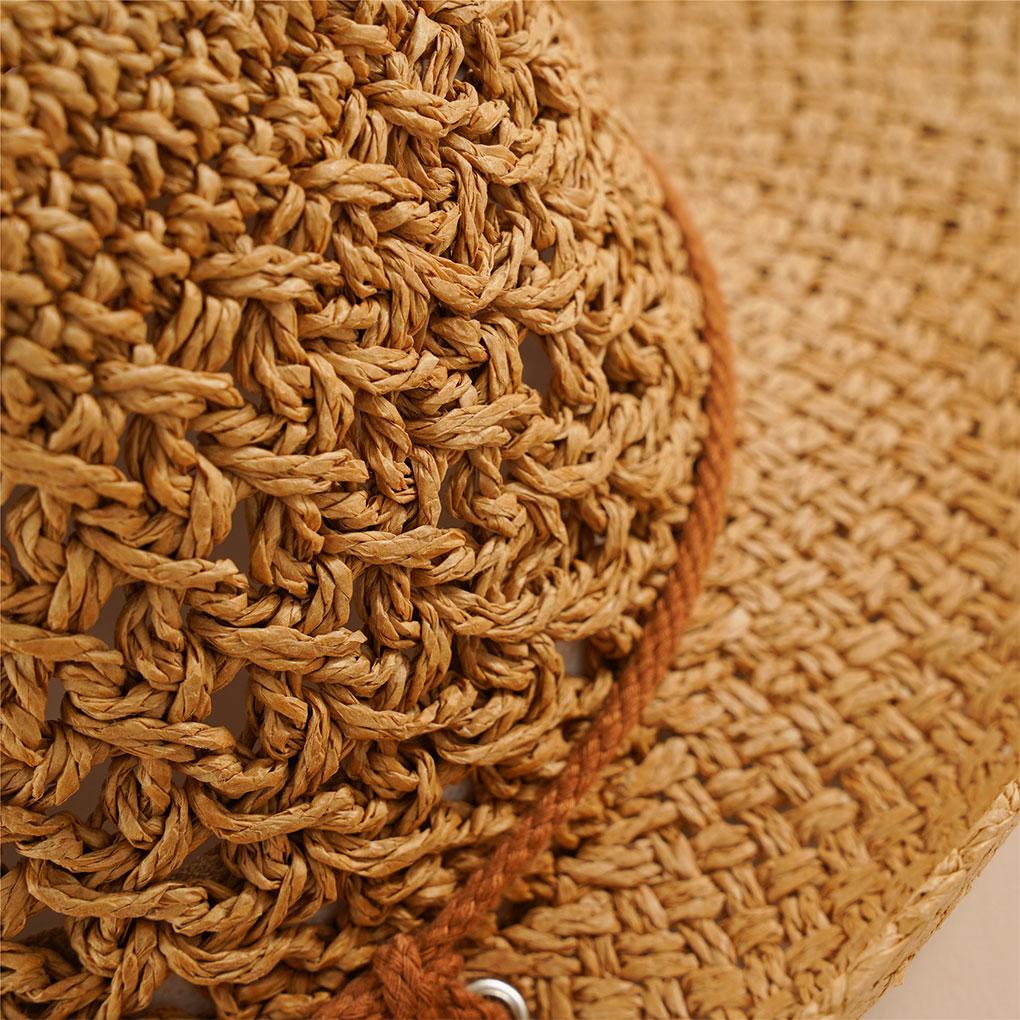 Wide Brim Western Sun Hat Breathable And Waterproof For Outdoor Adventures PP Outdoor Straw Hats Cowboy Hat Beach Cap