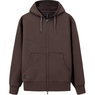 Anta Versatile Loose Fit Hooded Jacket With Back Letter Zipper Men Jackets 152547715-2