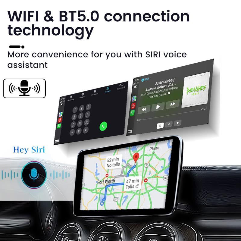 Android Mini Ai BOX cu fir la cutia wireless CarPlay Adaptor Android Auto Suport Netflix YTB pentru Benz Kia Honda Volvo Hyunda Ford