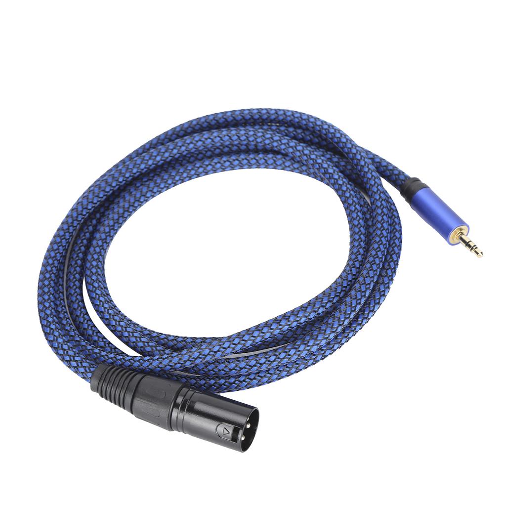 JORINDO XLR Male To 3.5mm Jack Balanced Signal Cable XLR To 18inch Microphone Connection