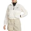 New Nike Sportswear Cropped Coat Women's Sail White DV8035-133