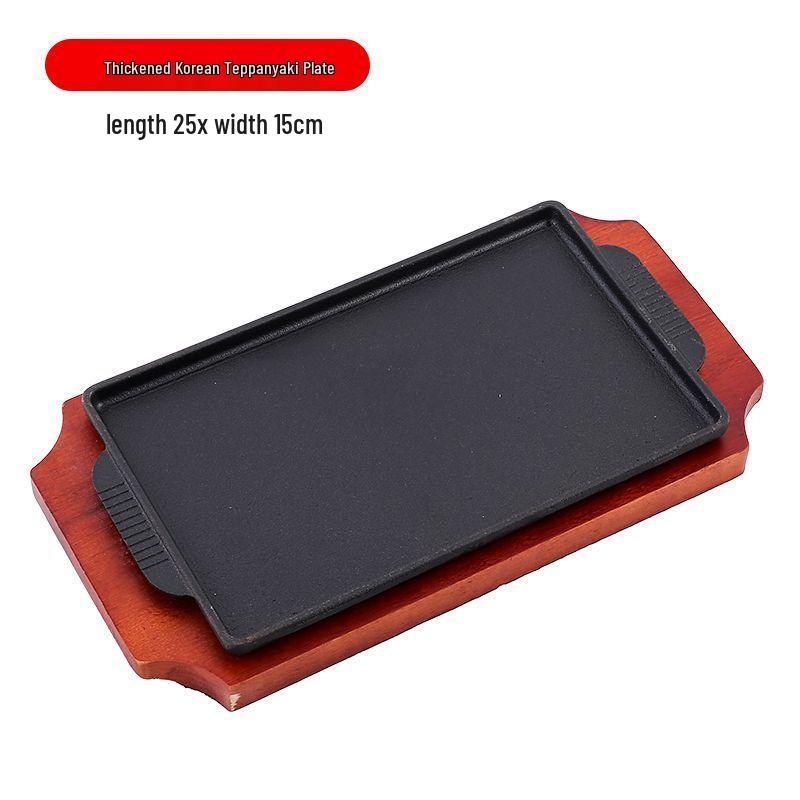 Cast Iron Griddle & Grill Pan for Fish, Steak & More