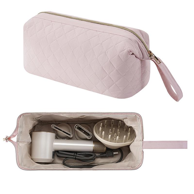 Hair Dryer Storage Bag Large Capacity Travel Cosmetic Bag  Multifunctional Hairdryer Storage Pouch Toiletry Storage Organizer