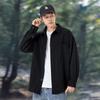 Men's Olive Green Oversized Shirt Jacket Long Sleeve Button Down Pocket Casual Loose Daily Streetwear Outerwear