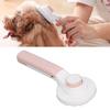 Pet Slicker Brush 2 in 1 Detangling Self Cleaning Floating Hair Removal Pet Grooming Comb with Nail Grinder for Cat