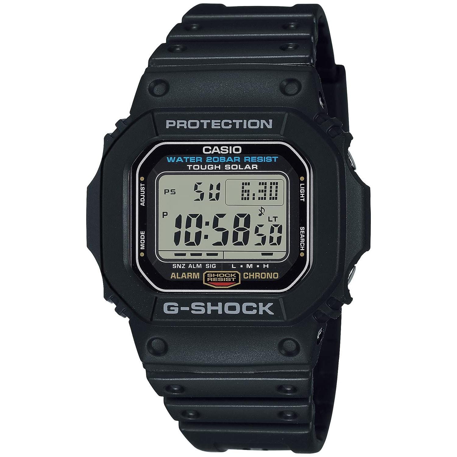 Наручные часы Casio G-Shock Tough Solar G-5600UE-1JF Мужские Черные