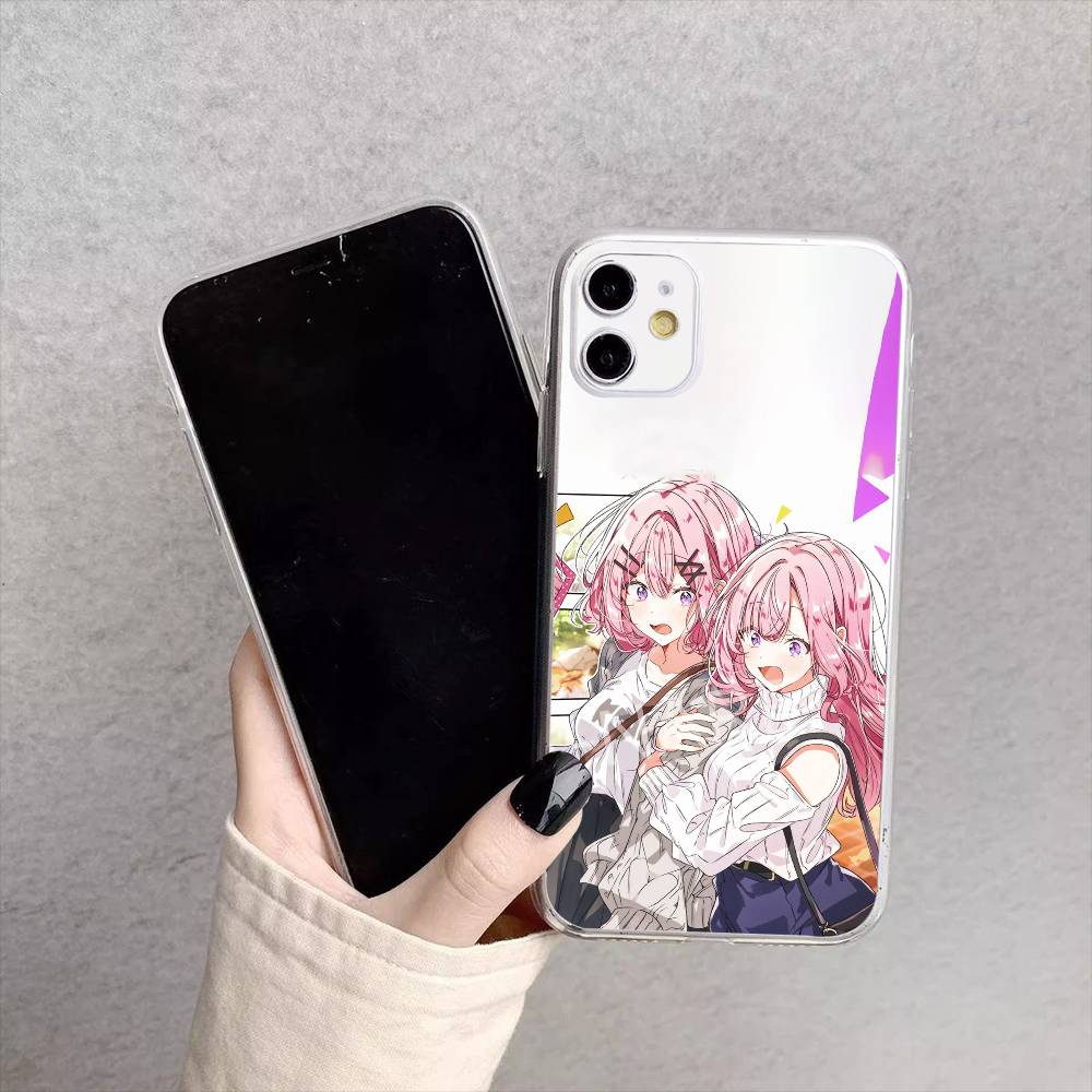 Watanare Anime Phone Case For iPhone17,16,15,14,13,12,11 Plus,Pro Max Soft Transparent Cover