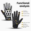 Shock Absorbing Riding Gloves For Road Bikes Anti Slip Wear Resistant All Finger Touch Screen Mountain Bike Gloves Outdoor Sports