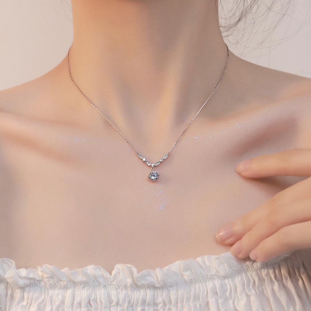 Jewelry Full Drill Clavicle Chain Diamond Joker Pendant Jewelry New Pendant Necklace Women