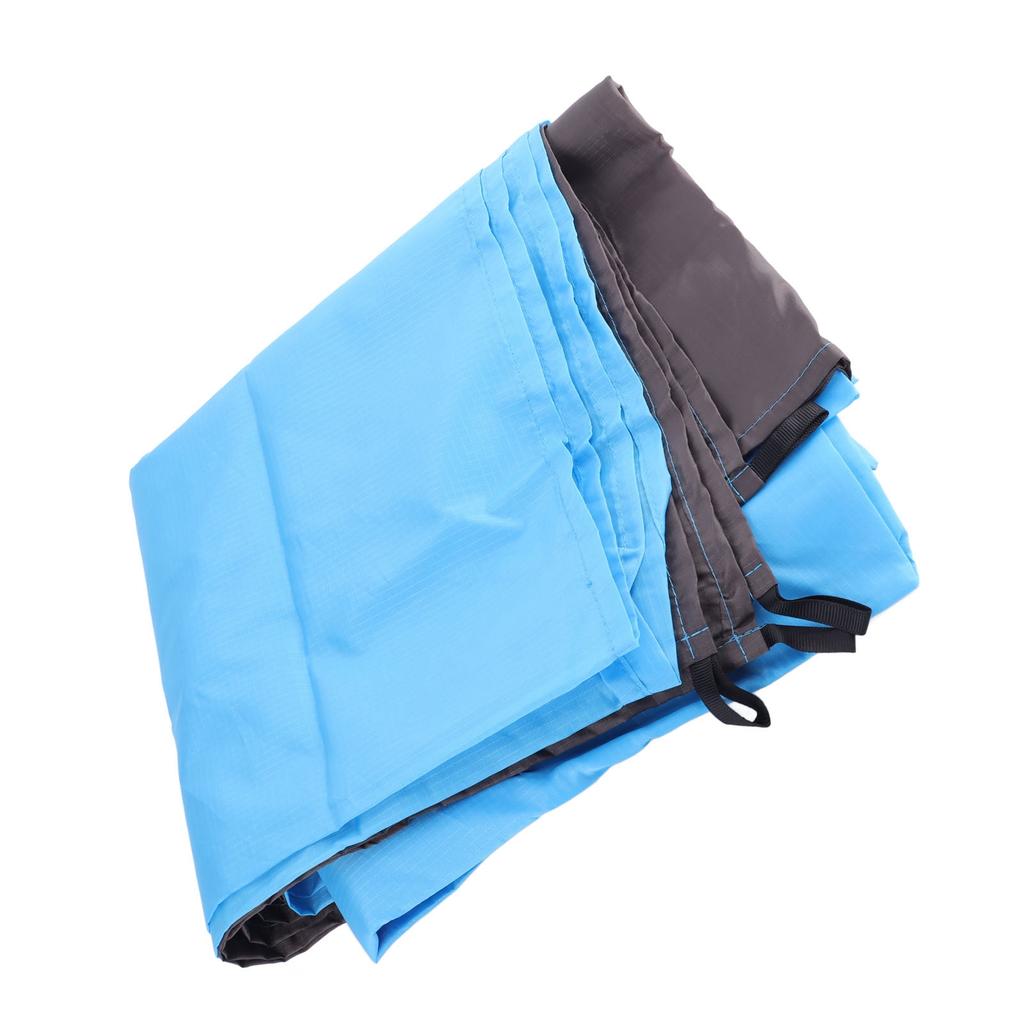 Beach Blanket Polyester Nylon Foldable Waterproof Sand Proof Beach Mat with Cloth Bag for Picnic Travel Outdoor Camping