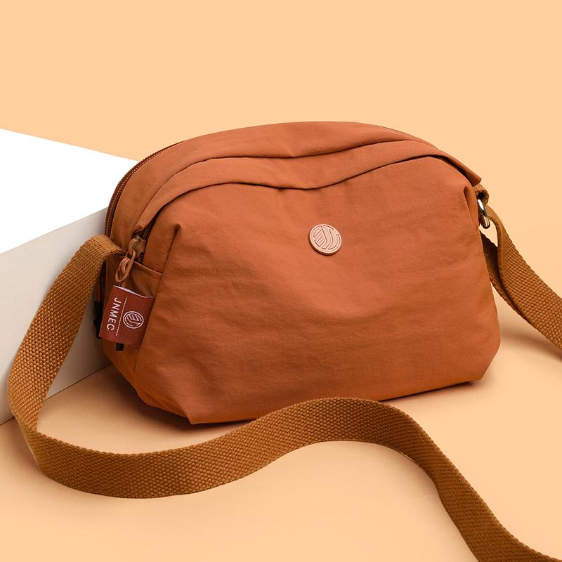 2026 New Jialgshi Fashiable and Versatile Women's Single Shoulder Bag, Casual and Simple Crossbody Bag, Waterproof Nyl Fab
