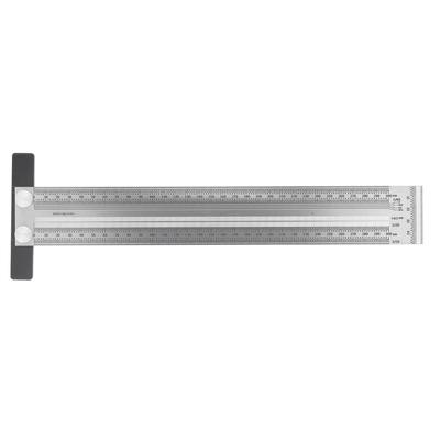 Woodworking Marking T Rulers Positioning Scribing Ruler Gauge Carpenter Measuring Mark Ruler 300mm