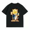 Unisexs Clothing New 100 Cotton Breathable Summer TShirt Bandai Dragon Ball Gohan Print Casual Streetwear Unisexs Tops