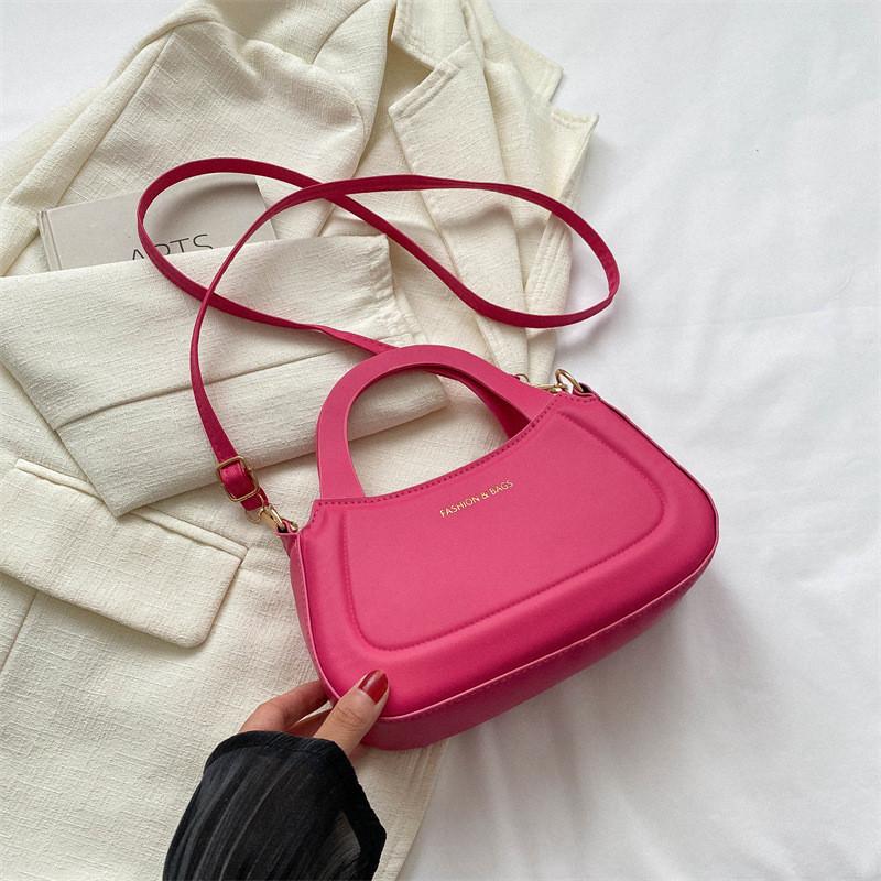 

Stylish Korean Women s Handbag Trendy Casual Crossbody Bag For Fall Collection рожевий