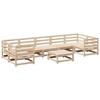 VidaXL Garden Lounge Set 8 Pcs Solid Pine Wood 3299331