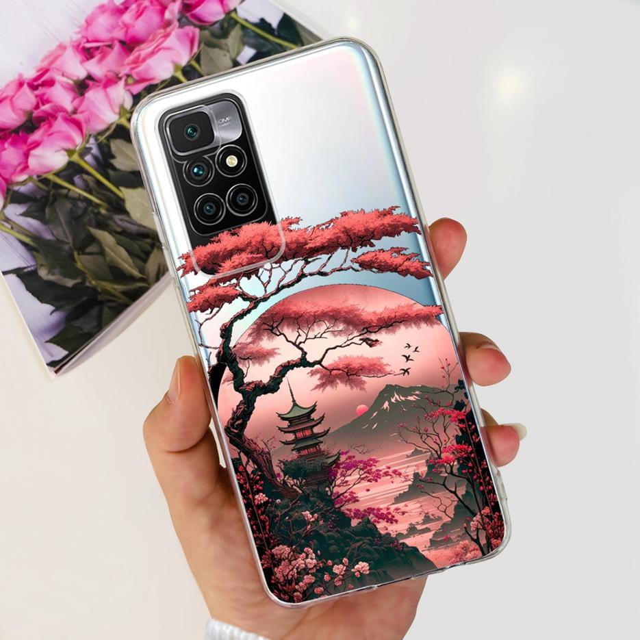 For Xiaomi Redmi 10 Case Cute Fashion Painted Cover Soft Silicone Shell For Redmi 10 Prime Redmi10 2022 Phone Cases 6.5'' Bumper