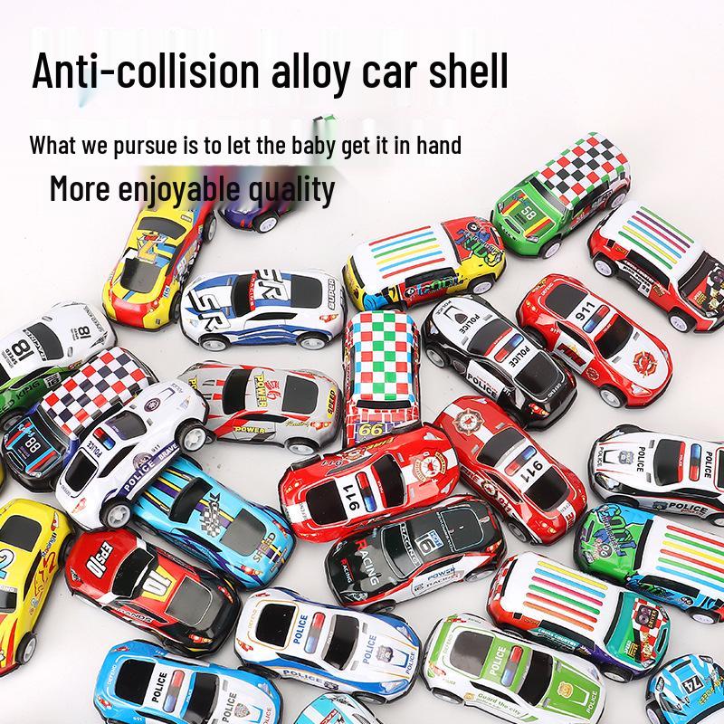 Alloy Tin Toy Cars: Simulation Model Pull-Back Car Gifts for Kids
