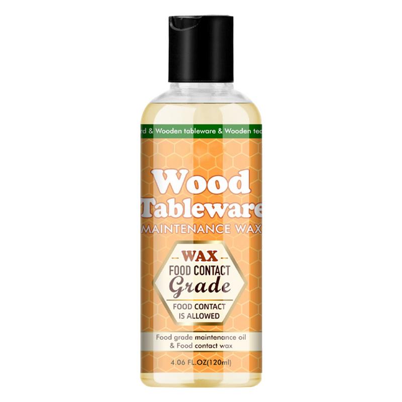 Food Grade Wax For Cutting Board Food Grade Wooden Kitchen Tool Oil 120ml Gentle Wood Polish Oil Wood Protective Wax For Wooden