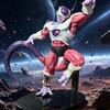 22cm/8.66in Anime Dragon Ball Frieza Action Figurine PVC Repainting Figurines Statue Collectible Model Toys for Christmas Gifts