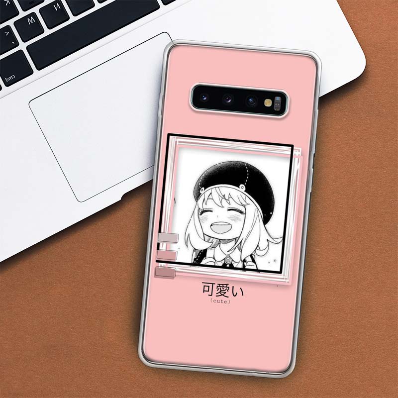 SPY×FAMILY Anya Baby Phone Case For Samsung Galaxy S10 Plus S20 FE S21 S22 Ultra S10E S9 S8 + S6 S7 Edge Lite Shell Coque
