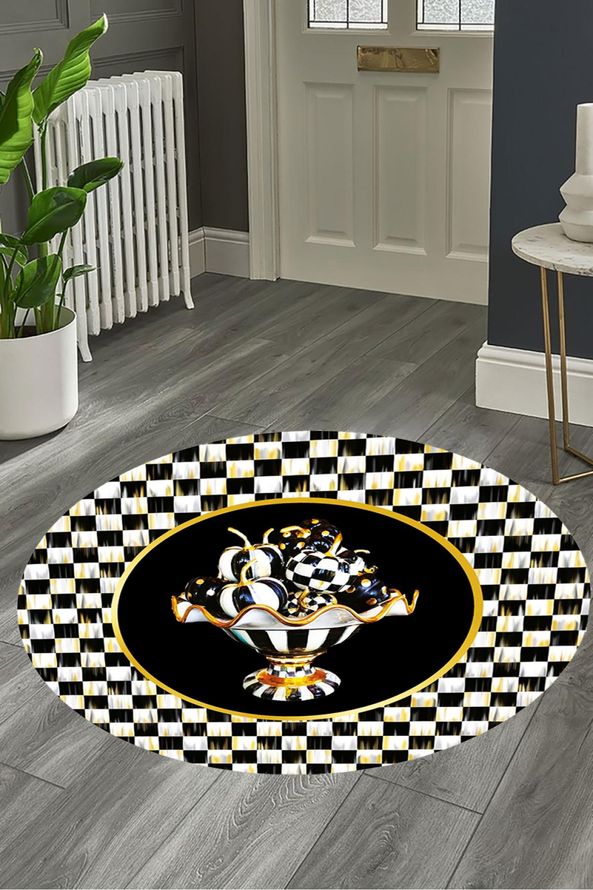 

MD-LIFE HOME Моющийся круглый ковер с цифровой печатью