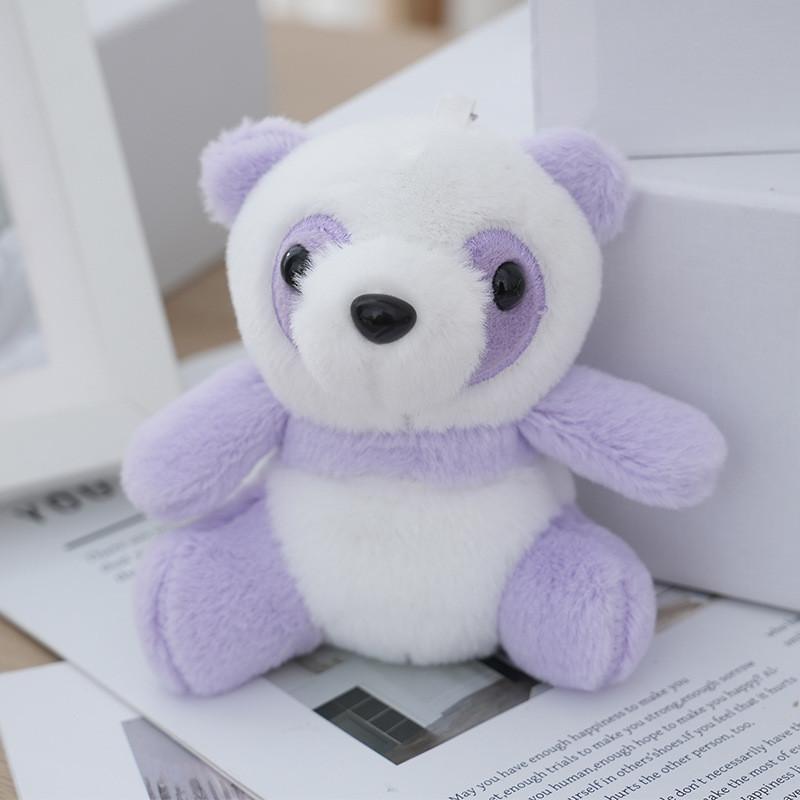 Adorable Plush Panda Backpack Pendant Soft Toy Customizable Stuffed Animal Keepsake