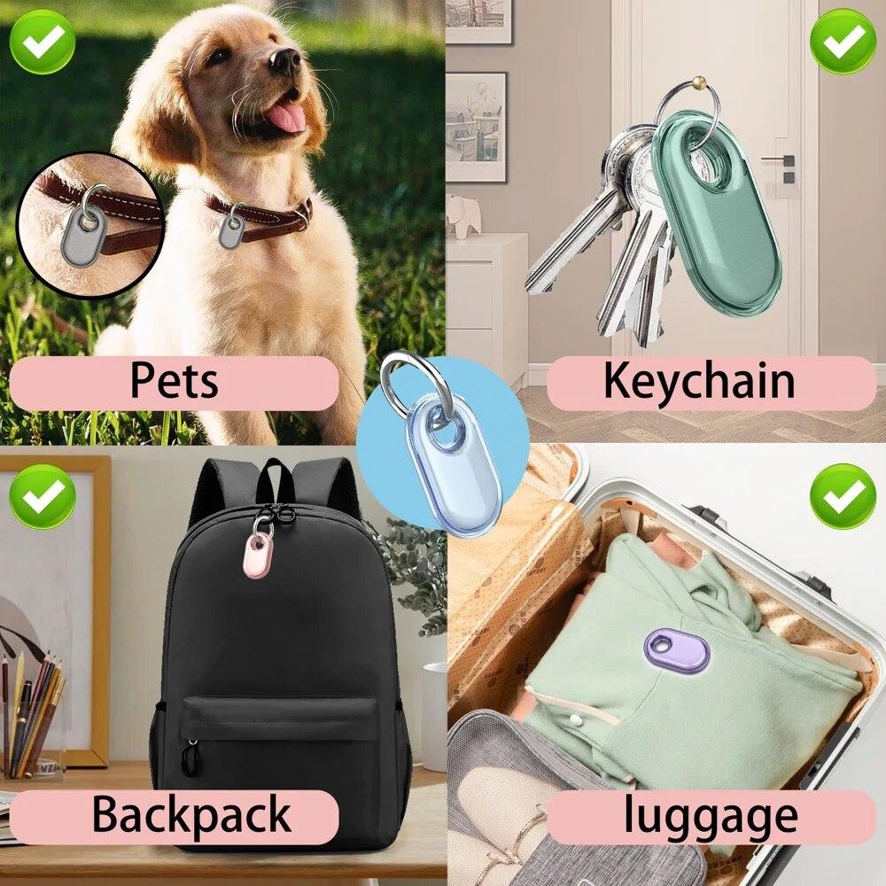 Etui na Samsung Galaxy SmartTag 2 Etui Ochronne Przezroczyste Etui TPU na Galaxy Smart Tag 2 Powłoka Ochronna Wodoodporne Akcesoria