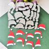 Metal Die Cuts Christmas Hat Embossing Stencil Cutting Dies for Card Making Scrapbooking Paper Craft DIY Template Mold
