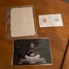 Gyokushodo Kungyokudo Mino Washi Paper Postcard, Tokugawa Ieyasu, Letter Incense Sachet