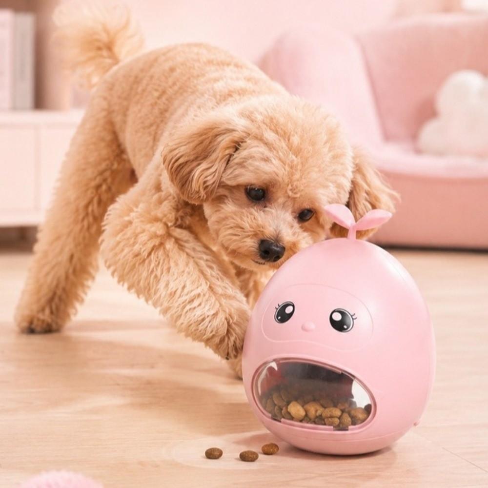 Stimulation Toy Pet Treat Dispenser Cartoon Interactive Feeding Toy Pet Enrichmen