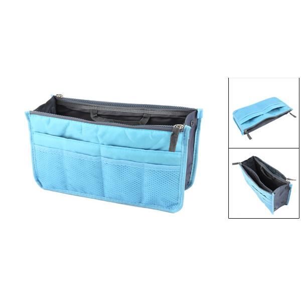 Kosmetik-Organizer - CUBES - Reisetasche - Nylon - Mit Reißverschluss - Himmelblau