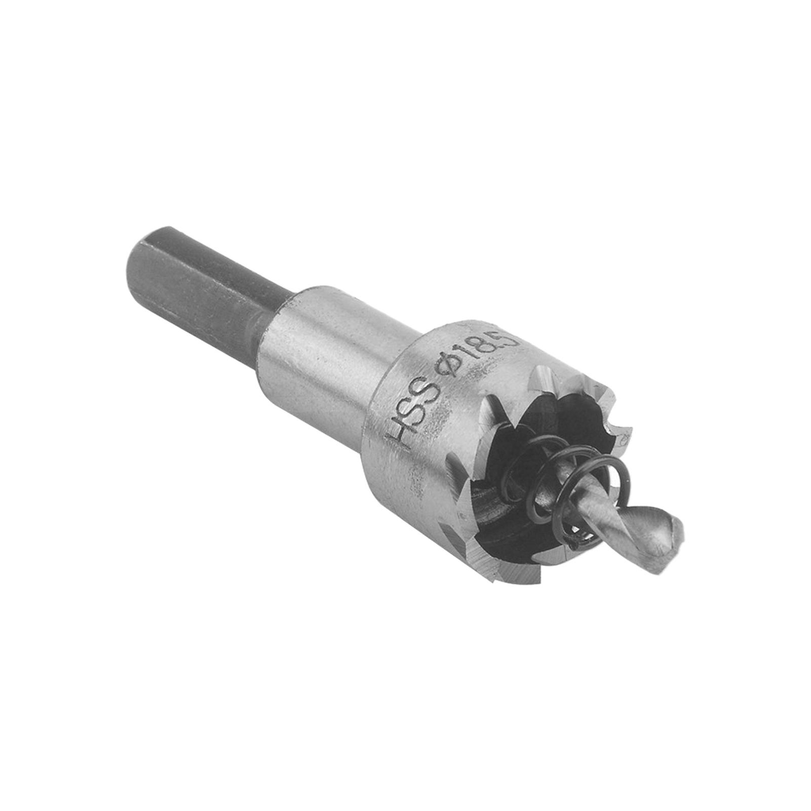 

Сверло из нержавеющей стали Металл Сверхмощный Инструмент для резки корончатым сверлом 18,5 мм