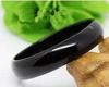 Natural Black Agate and Obsidian Chalcedony Jade Bangle