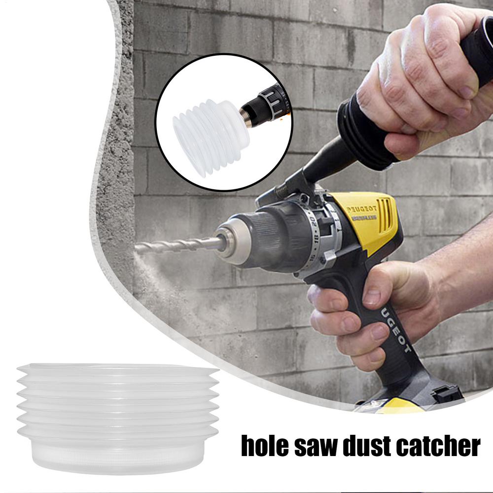 Drill Dust Collector Scalable Drill Holes Dust Catcher Electric Hammer Drilling Ash Bowl Home Improvement Tools For Professional