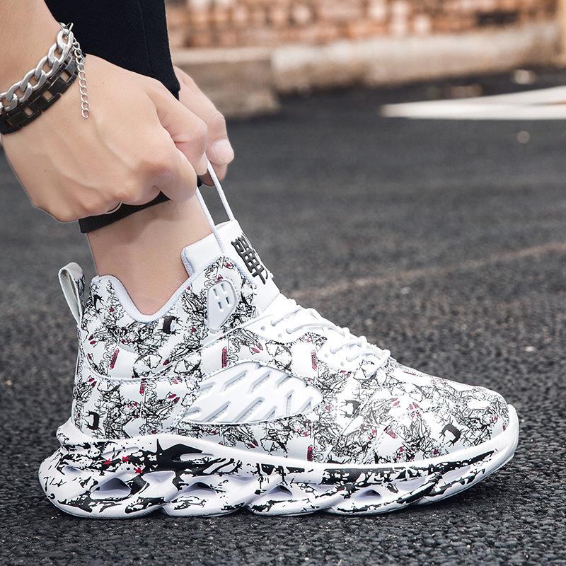 Shoes Men's Trendy Shoes Sports Shoes New Style Dad Shoes Men's Casual Shoes Graffiti Mandarin Duck Basketball Mens Shoes