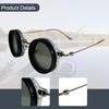 Adjustable Sunglasses Beach for Indoor Outdoor Activities Camping Style A