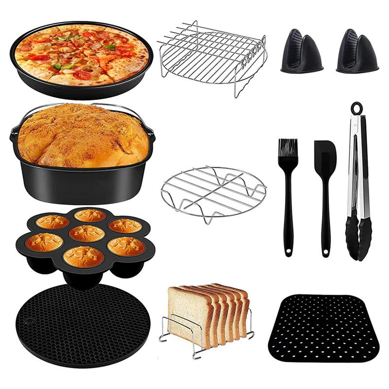 

Аксессуары для фритюрницы Square Oil-Free Fryer объемом 5,5 л, для Cosaori/Philips объемом 5 л, 5,2 л, 5,5 л, 5,7 л и других, все бренды квадратных аэрофритюрниц CHINA