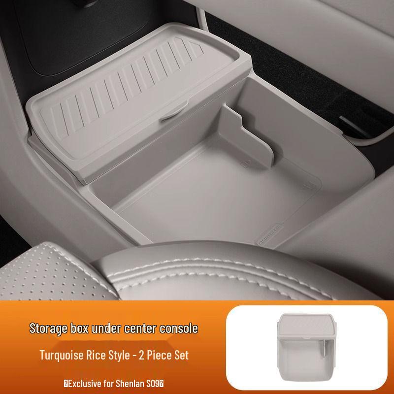 Deep Blue S09 Wireless Charging Cup Holder & Console Storage Silicone Pad