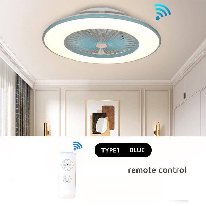 220v 56cm Adjustment Light Ceiling Fan WIFI Intelligent Dimmable LED Ceiling Fan Remote Control Fan with 3 Speed Wind