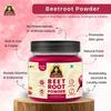 Nairuti Vyutpadan Beetroot Powder 200g | 100% Pure Dried Beetroot | Natural Superfood for Smoothies, Juices, Cooking & Baking