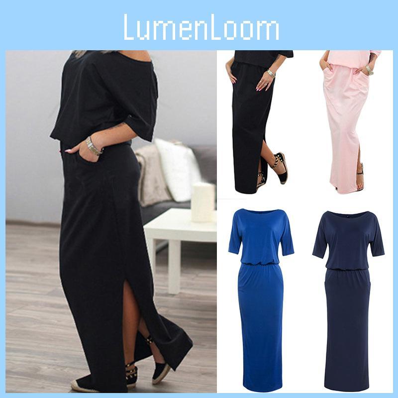 Elegantes Sommer-Locker-Taschenkleid mit stilvollem Cut-out-Design und weichem Strickstoff