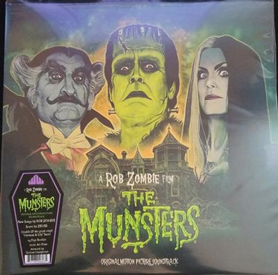 LP-Aufnahme ROB ZOMBIE, ZEUSS – The Munsters (Original Motion Picture WW149 Waxwork Records 2022 US Soundtracks & Musicals