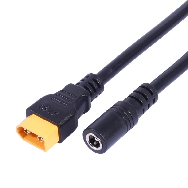 XT60 Male To 5.5x2.1mm/5.5x2.5mm Power Cable for Remote Toys Energy Storage with 5.5x2.1mm/5.5x2.5mm Male/Female Ports