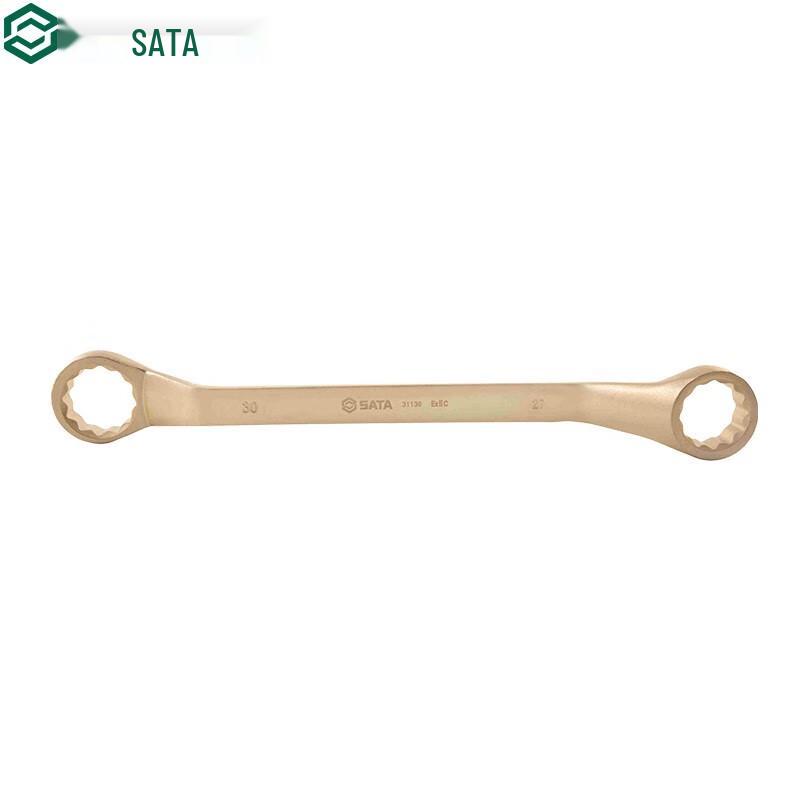 SATA Beryllium Bronze Explosion-Proof Double Box-End Wrench 19x22mm