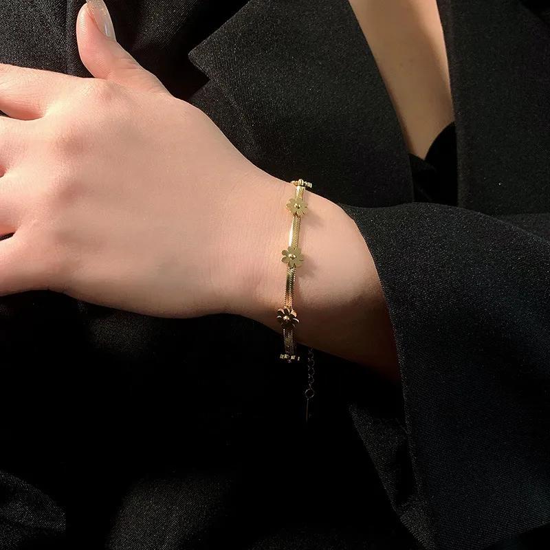 Schmetterlingsarmband Schlangenknochenkette High-End Leichter Luxus Vielseitiger Handschmuck