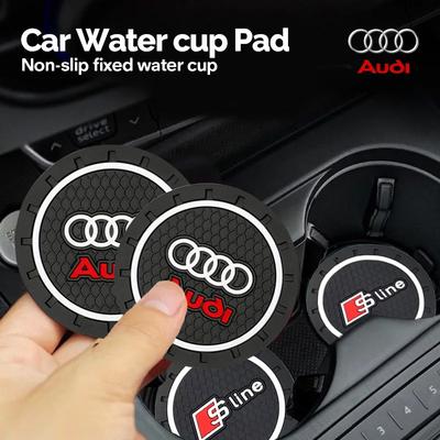2026 Auto-Getränkehalter Becherflaschenhalter Anti-Rutschmatte Silikagel Wasserdicht Für 4UYUE A1 A2 A3 A4 A5 A6 A7 A8 Q1 Q2 Q3 Q4 Q5 Q6 S